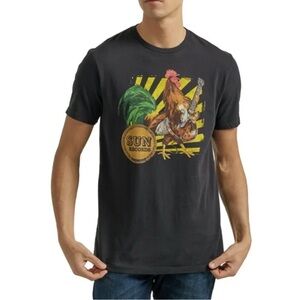 Sun Records Lee Rooster Graphic Tee Men’s Medium